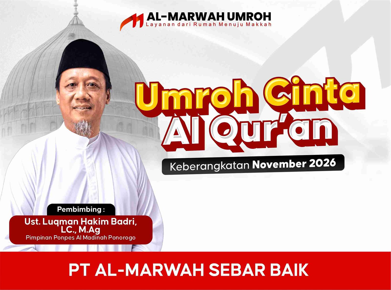 Umroh Cinta Al Qur'an November 2026 Pacitan