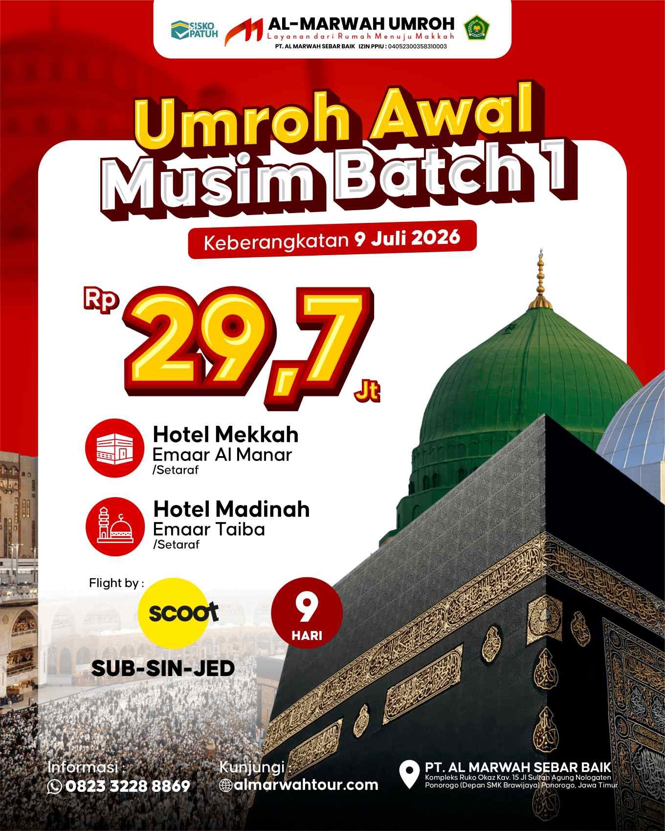 Umroh Awal Musim Pacitan 2026