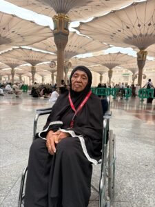 cara menggunakan kursi roda di Masjidil Haram