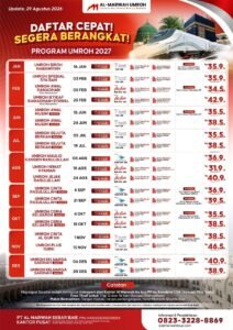 umroh ramadhan 2027